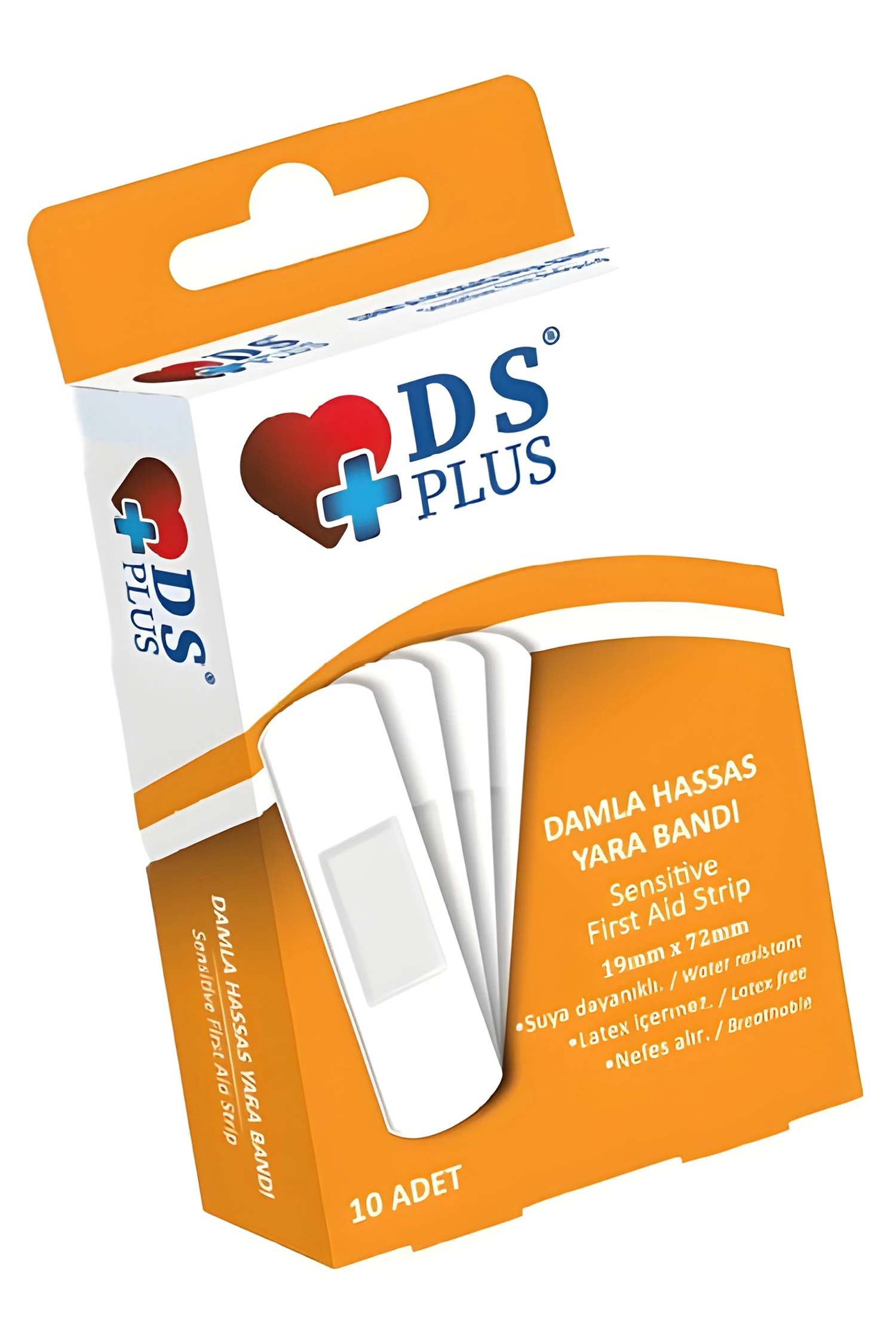 DS Plus Hassas Yara Bandı 10lu