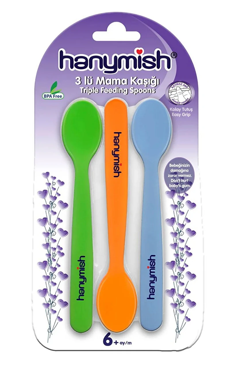 Hanymish 510 Mama Kaşığı 3lü Set