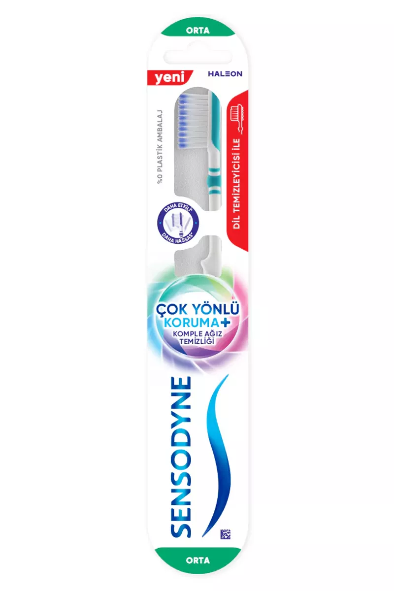 Sensodyne Diş Fırçası Çok Yönlü Koruma Orta %0 Plastik