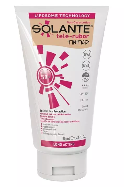 Solante Tele-Rubor Tinted Losyon SPF50+ 50 ml