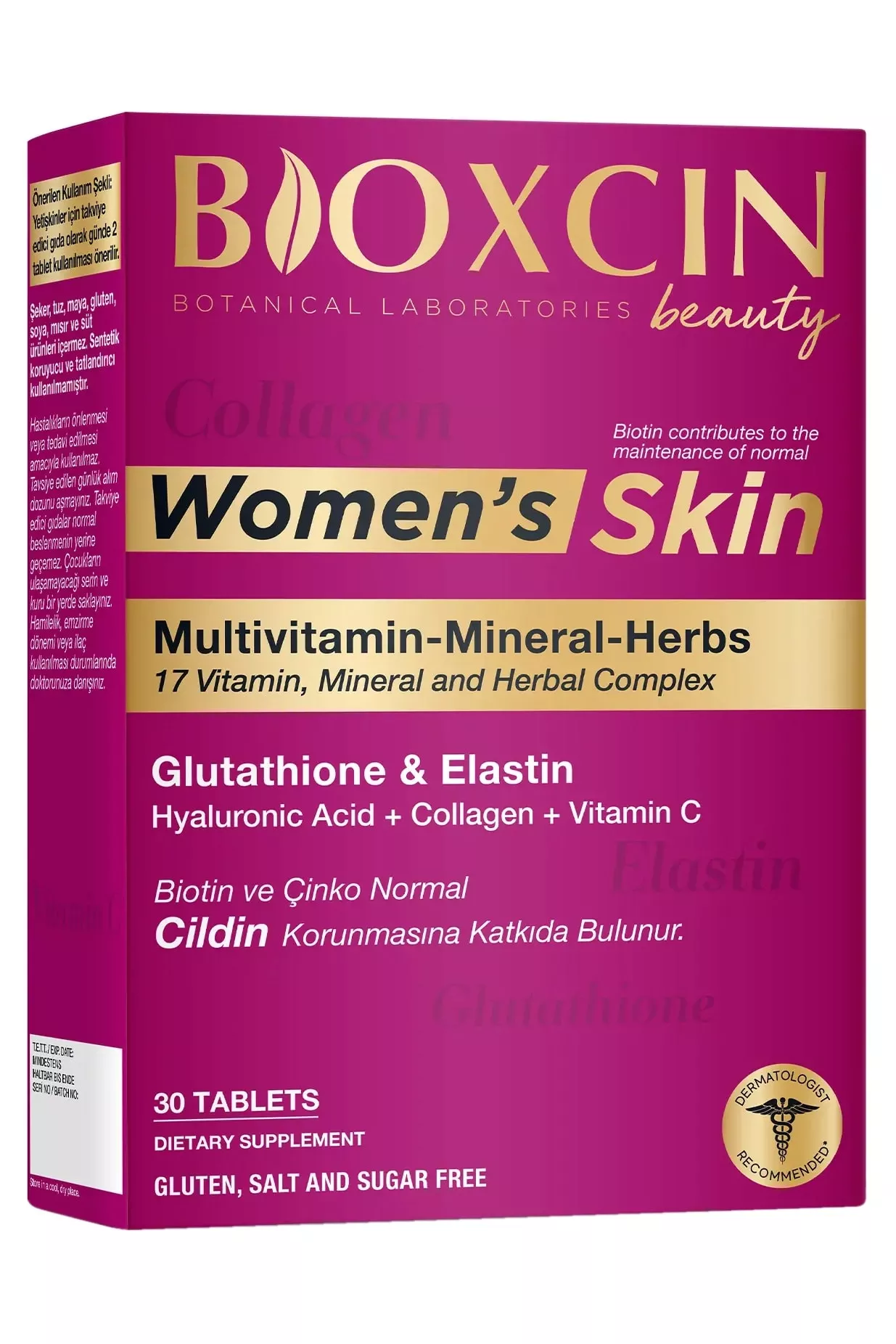 Bioxcin Womens Skin Tablet 30lu