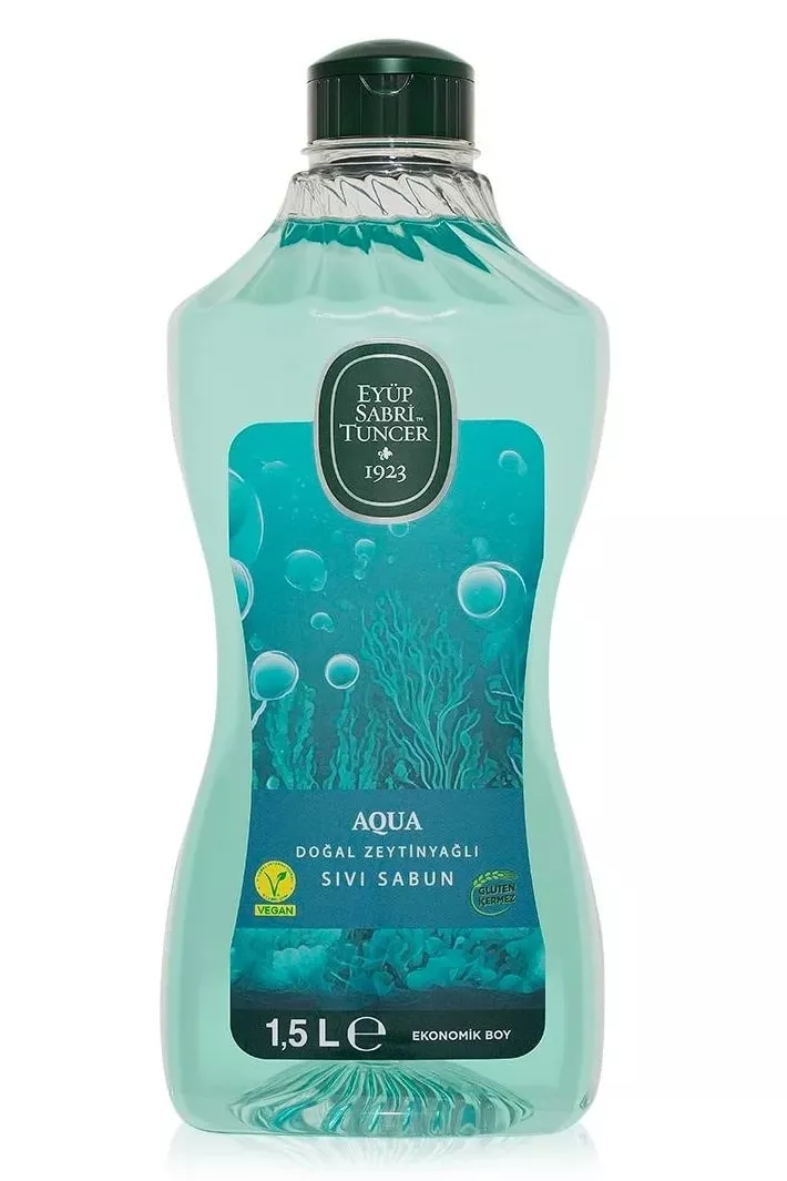 Eyüp Sabri Tuncer Doğal Zeytinyağlı Sıvı Sabun Aqua 1.5 lt