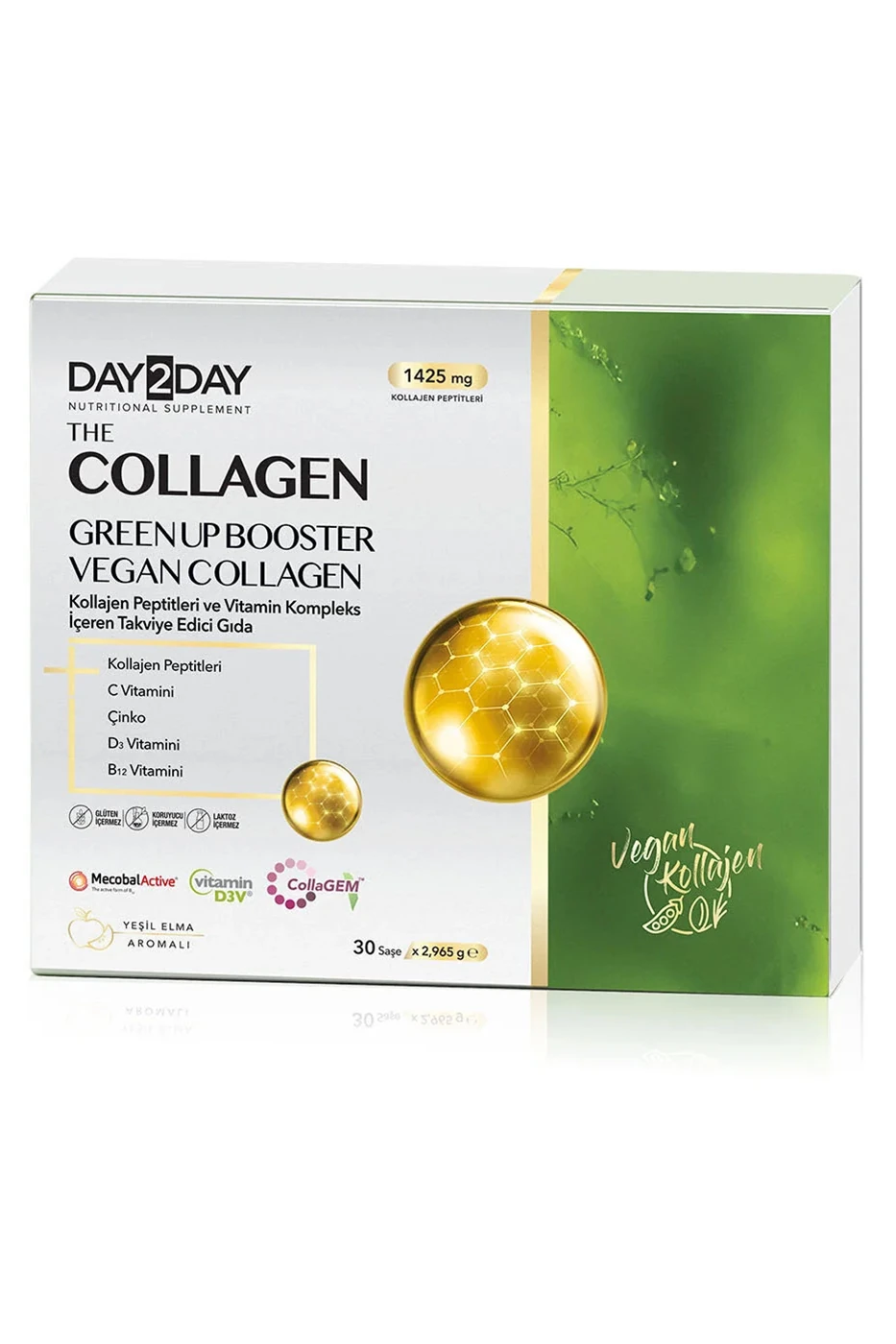 Day2Day The Collagen Green UP Booster Vegan 30 Saşe