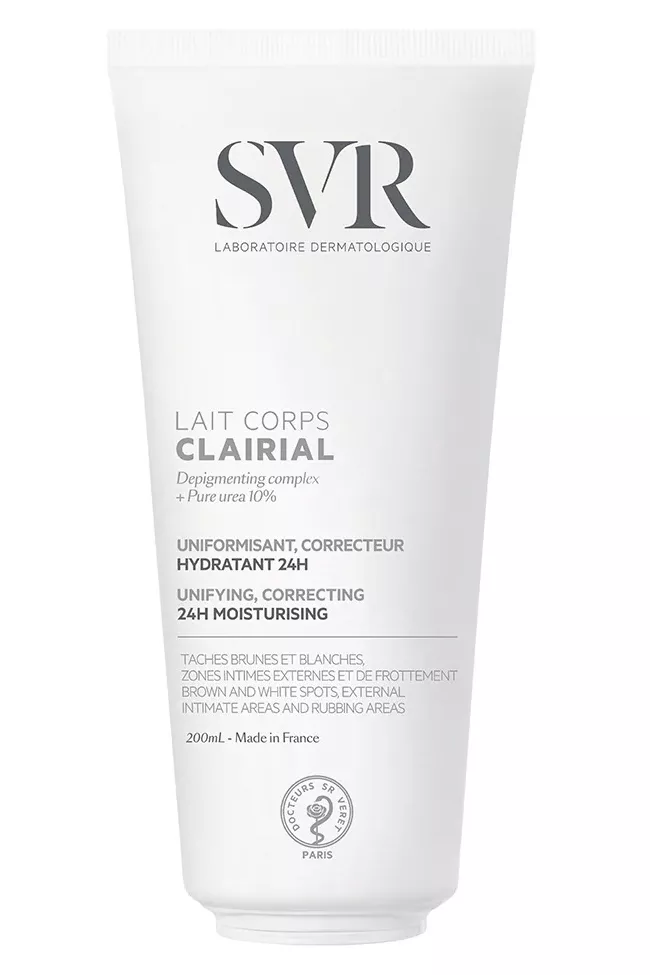 Svr Lait Corps Clairial Unifying Correcting 24H Moisturising 200 ml