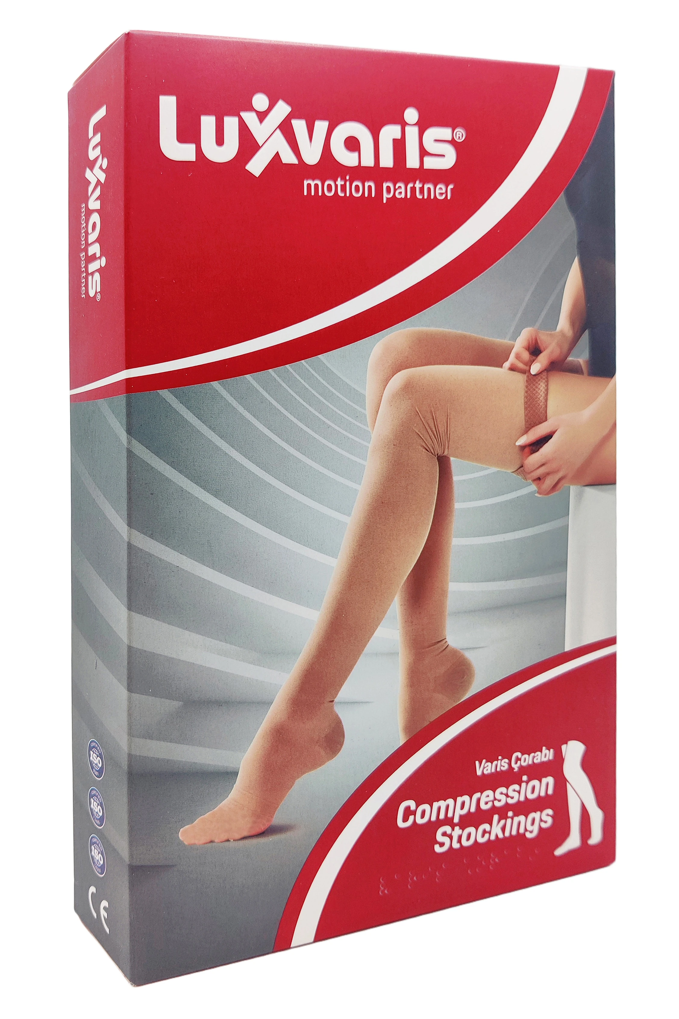 Luxvaris 811 CCL2 Dizüstü Burnu Kapalı Ten Rengi Varis Çorabı No: 5