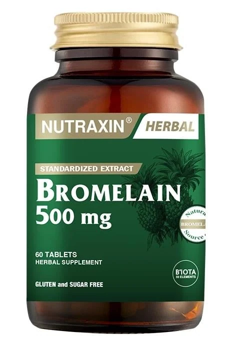 Nutraxin Bromelain 60 Kapsül