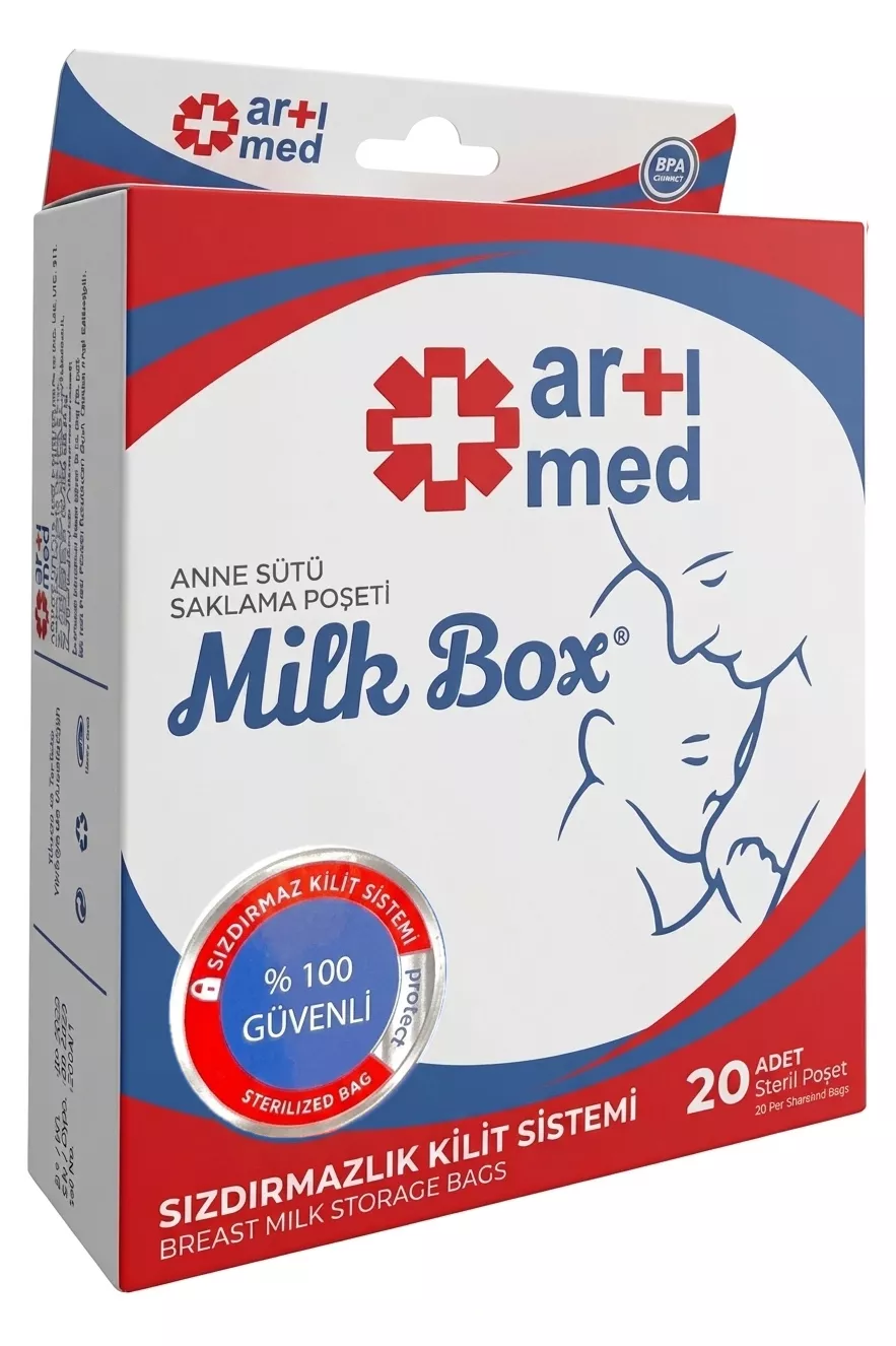 Artımed Süt Saklama Poşeti 20li