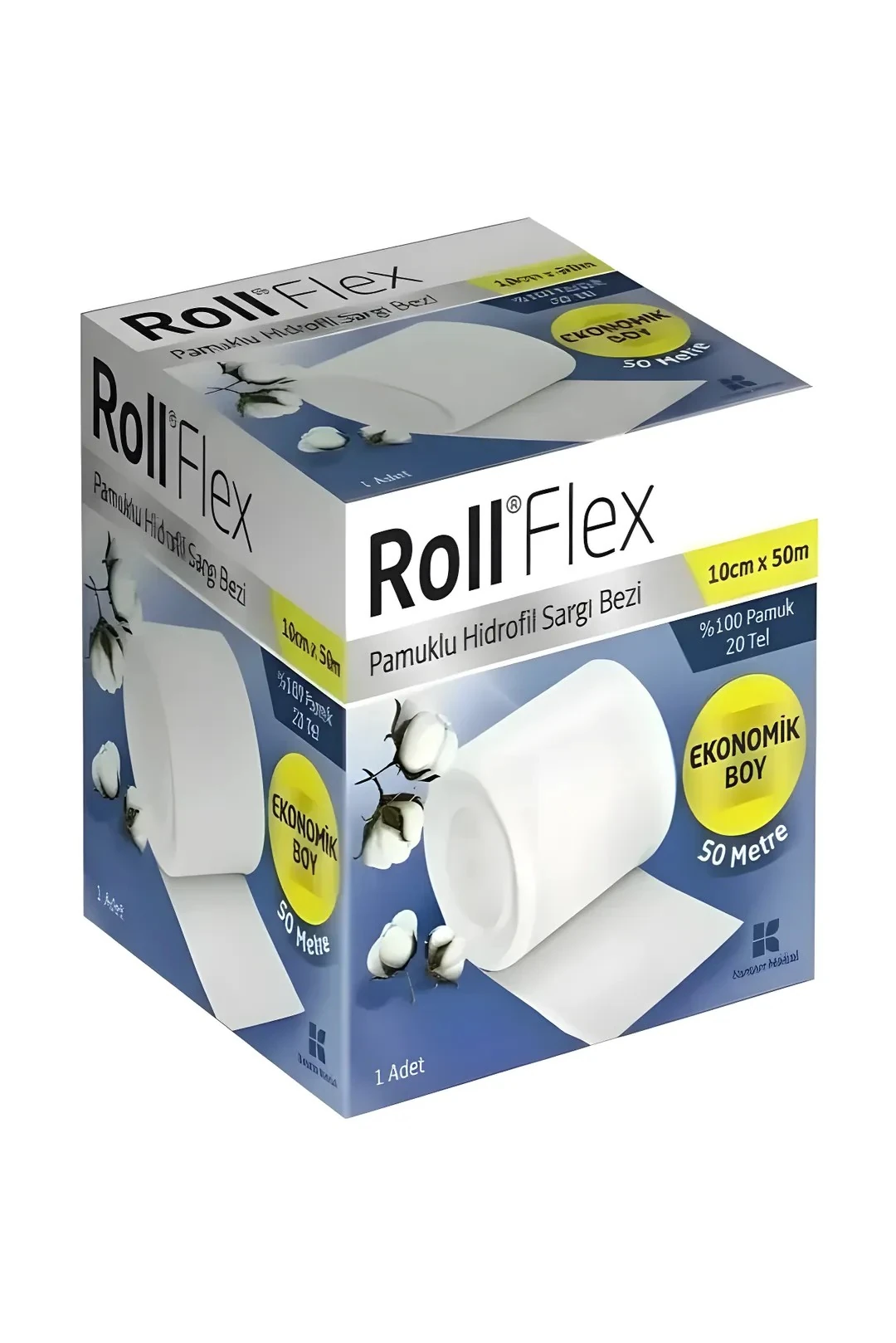 Roll Flex Sargı Bezi 10cm x 50m