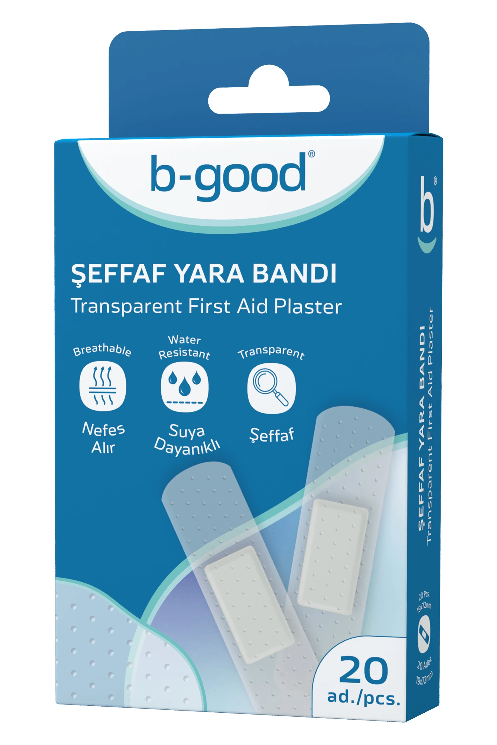 B-Good Şeffaf Yara Bandı