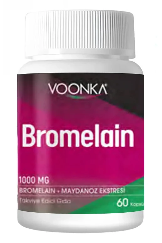 Voonka Bromelain 60 Kapsül