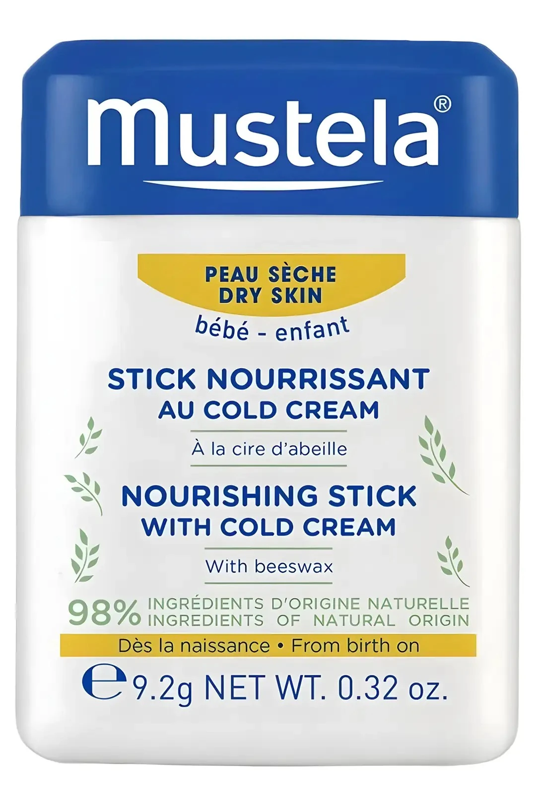 Mustela Nourishing Stick with Cold Cream 9,2 gr