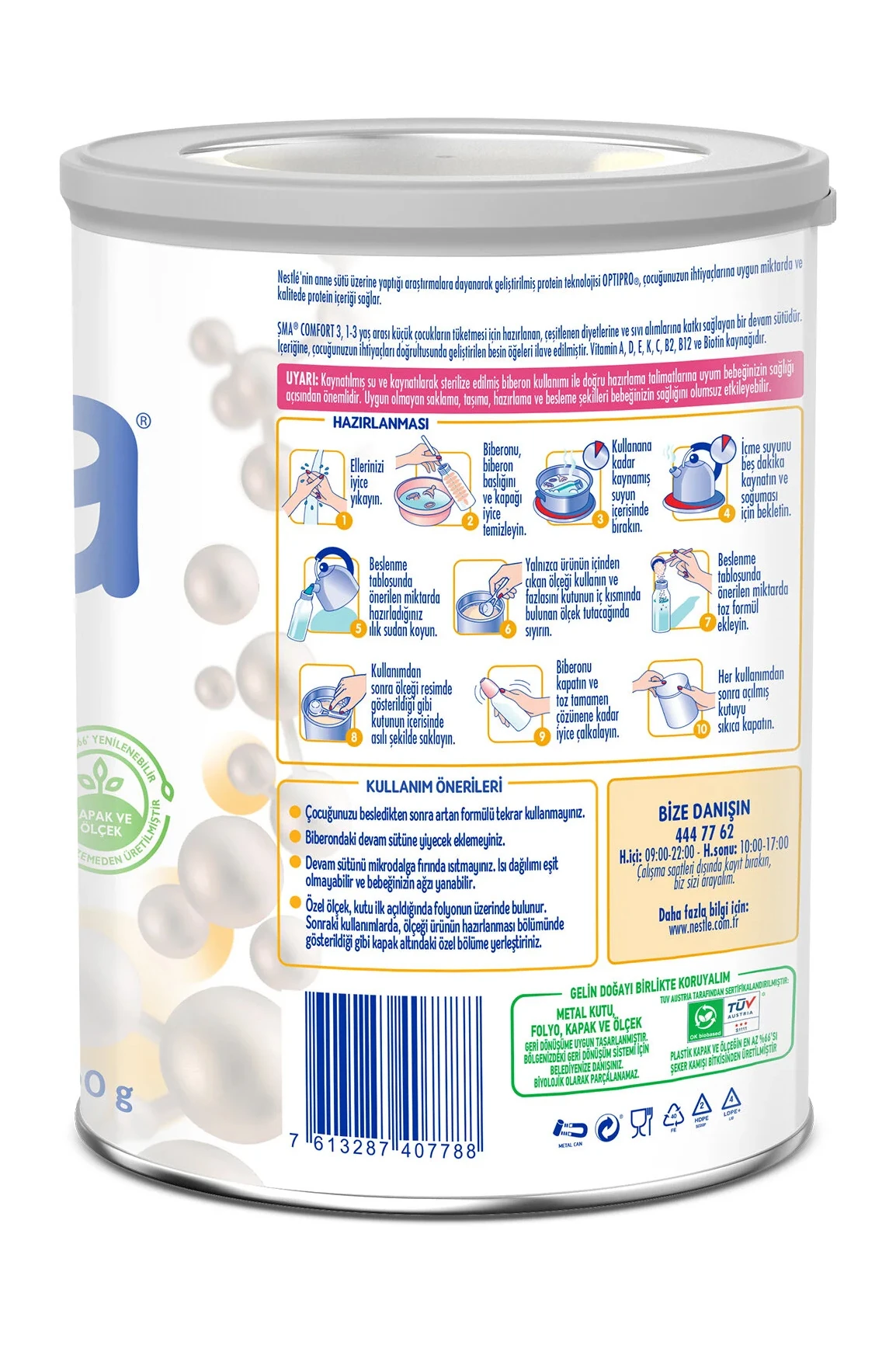 SMA Comfort 3 Devam Sütü 400 gr