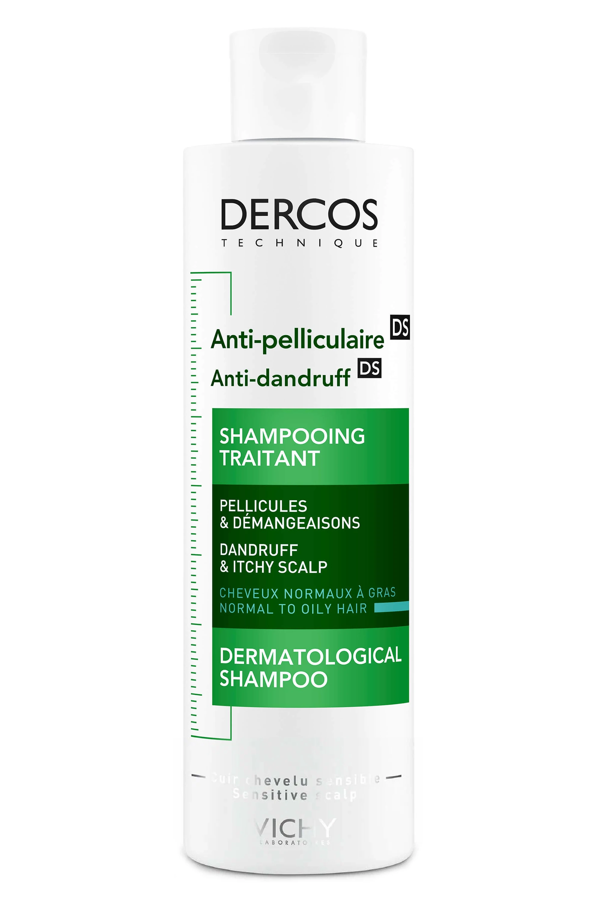 Vichy Dercos Anti-Pelliculaire Anti-Dandruff Kepek Karşıtı Şampuan 200 ml - Normal ve Yağlı Saçlar