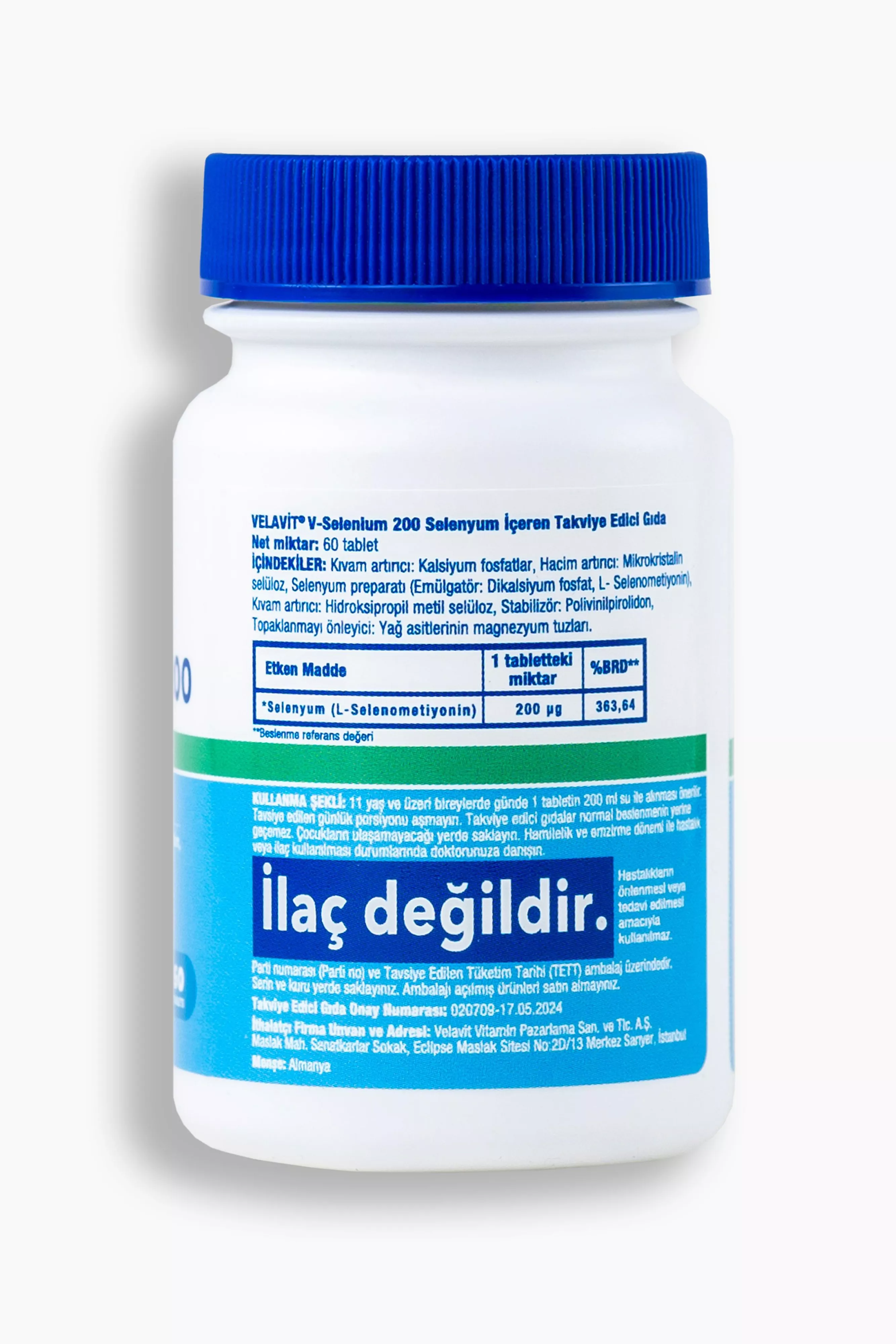 Velavit V-Selenium 200 60 Tablet